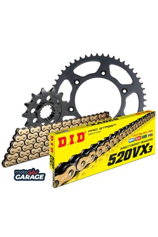 D.I.D Yamaha Mt-25 Zincir Dişli Seti X-Ringli Gold 14-43T/112L