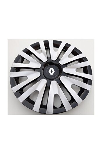 Seta 13'' Inç Renault Jant Kapağı 4 Adet Çelik Jant Görünümlü Renkli - Kırılmaz Esnek - Kelepçe Ve Amblem
