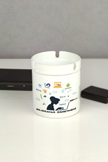 Hediyelen Computer Teacher Odorless Ashtray