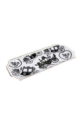 Lucky Art Downtown Bone Series 36 cm Serving Plate