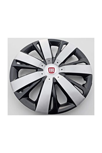 Seta 15'' Inç Fiat Jant Kapağı 4 Adet Çelik Jant Görünümlü Renkli - Kırılmaz Esnek
