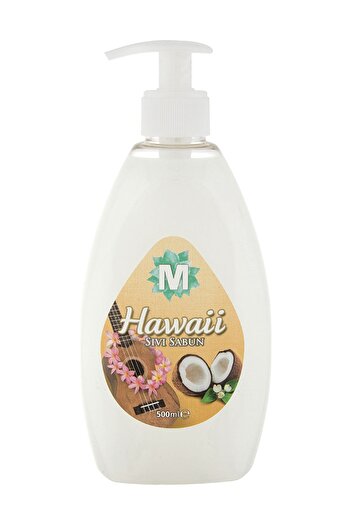 Migros 500MlHawaiian and Coconut Extract Liquid Soap