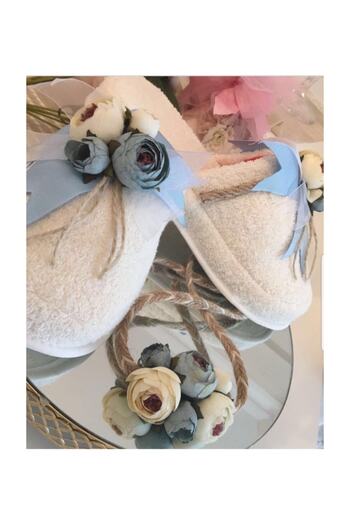 Evsay Fancy Towel Slippers Maternity Crown