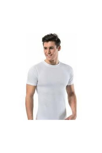 Erdem 3 Piece 1165 Combed Cotton Lux Closed Collar Men's Undershirt