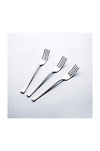 Nehir Katre Plain 6-Piece Sweet Fork Set