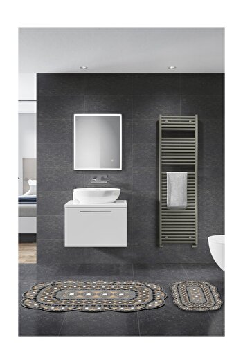 Alanur Home Alanur Manolya Лазерне різання 2-комплект для ванної кімнати St210178gr