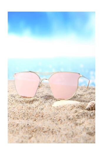 Di Caprio Women's Oval Sunglasses DTX1113E