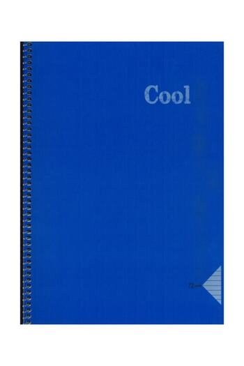 KESKİN COLOR Keskin A4 зошит 72 арк. Лінійований Spr. Pp. Kpk. Cool Blue