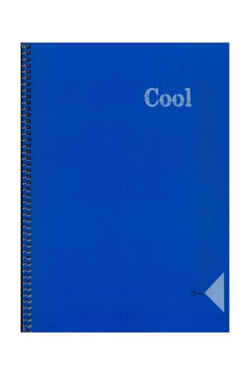 KESKİN COLOR Гострий A4 зошит 72 арк. Без ліній (гладкий) Spr. Pp. Kpk. Cool Blue