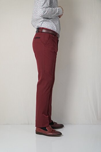 Bomonti Nikrali Classic Organic Side Pocket Embroidered Trousers