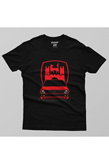 Crazy Ανδρικό μπλουζάκι Vw Golf GTI Mk2 Wolfsburg