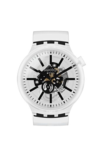 Swatch Blackinjelly Unisex Wristwatch - So27E101 Model