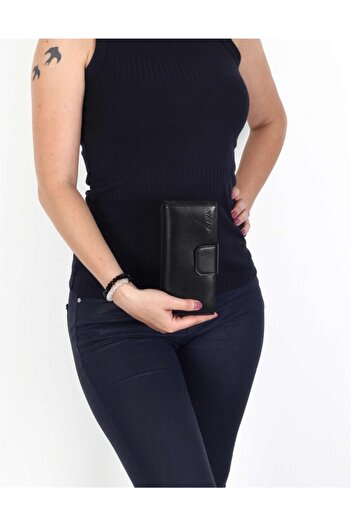 Aka Genuine Leather Women's Wallet (485-1)