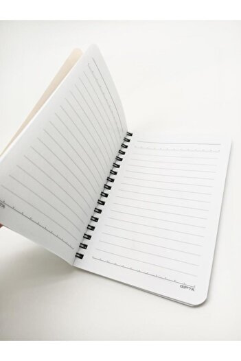 Gıpta 100 Sheets A6 Prisma Spiral Cardboard Cover Striped Memo Pad 1654