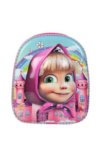 Nubutik's Girl's Pink Tongs Embossed School Backpack