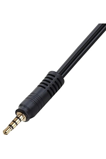 Alfais 4300 Kulaklık Mikrofon Çoklayıcı 3 Port 3.5mm Splitter Çevirici Dönüştürücü Adaptör
