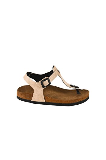 JustBow Unisex Beige Sandals