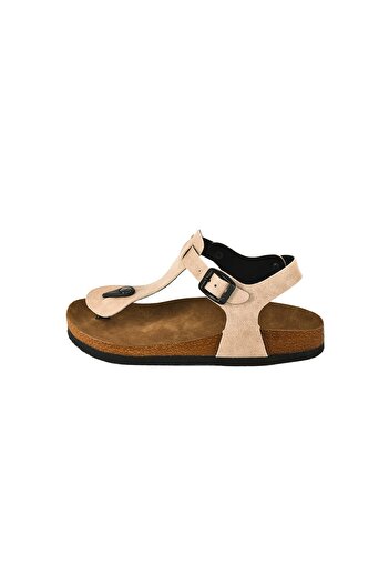 JustBow Unisex Beige Sandals