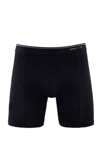 Blackspade Βαμβακερά μακριά ανδρικά μαύρα μπόξερ