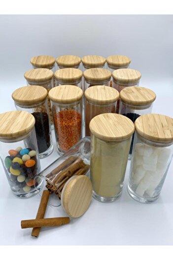 AROW Bambum Zolla 16 Pieces Glass Spice Rack