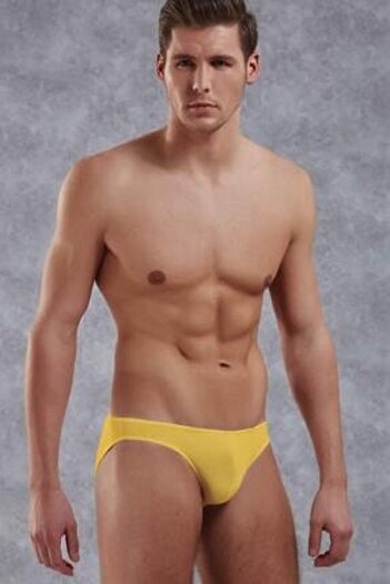 Doreanse Men's Yellow Modal Slip