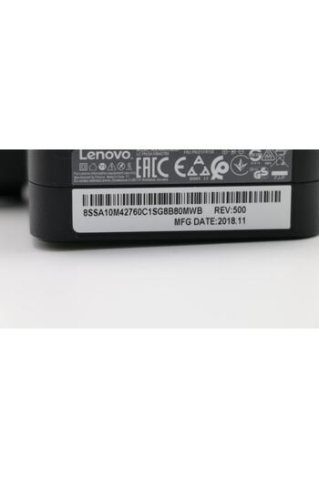 LENOVO Orjınal 20v 3.25a 4.0*1.75mm Adlx65ccge2a Coo Notebook Adaptor Sarj Aletı