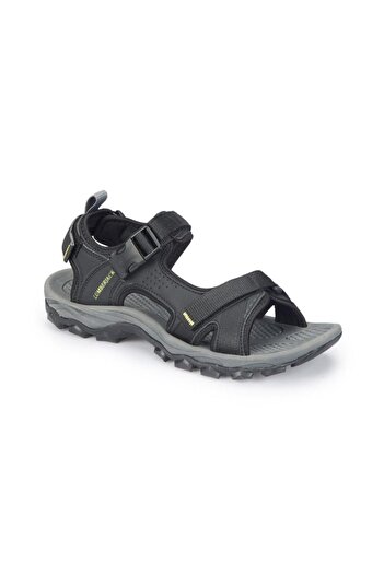 lumberjack Black Men's Sandals - Daily Laggun Model
