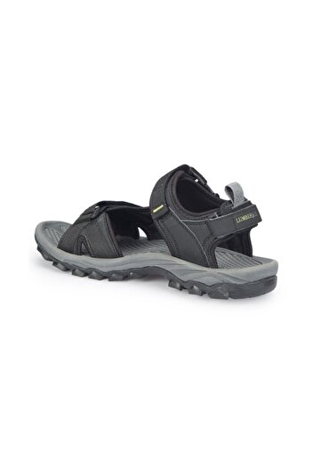 lumberjack Black Men's Sandals - Daily Laggun Model