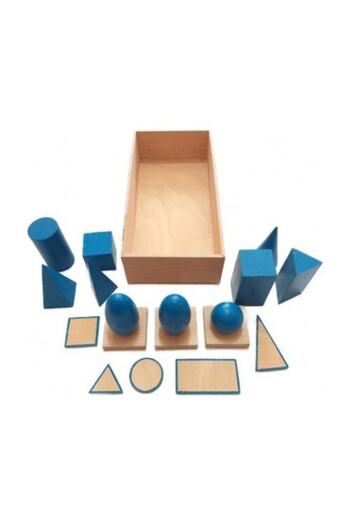 Montessori Gemisi Geometrik Cisimler