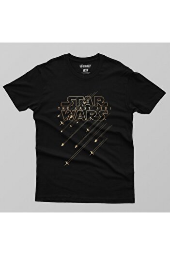Crazy Ανδρικό μπλουζάκι The Last Jedi Gold Streak