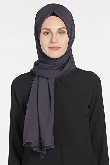 Armine Women's Anthracite Medina Silk Poly Shawl 3060991
