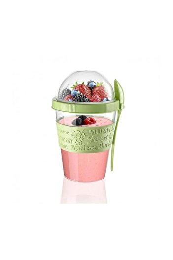 Universal Yogurt Cup with Spoon and Fruit Bowl 25901s