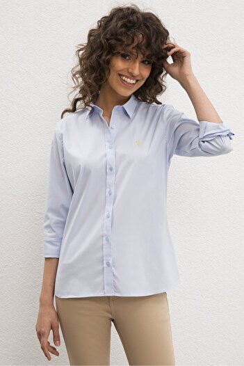 U.S. Polo Assn. Cămașă albastră de damă504545331