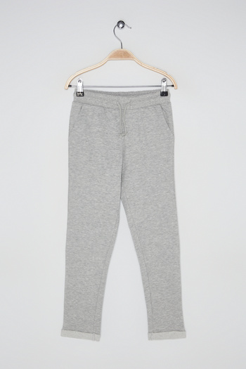 MANGO Kids Girl Gray Trousers 37101059
