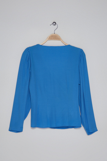 MANGO Woman Dámská modrá bustier 27955771