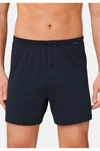 Schiesser 2er-Pack Single-Jersey-Boxershorts