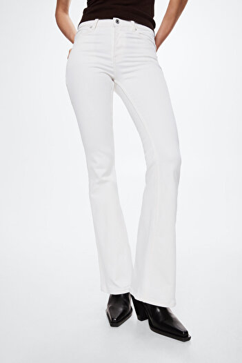 MANGO White Women's Jeans 27064754