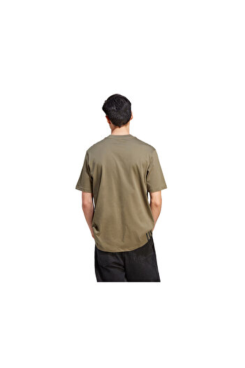 adidas M Fi 3S T Ανδρικό μπλουζάκι casual IN1615 Χακί