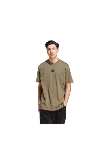 adidas M Fi 3S T Ανδρικό μπλουζάκι casual IN1615 Χακί