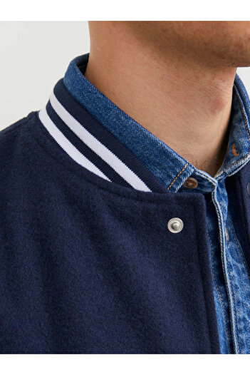 Jack & Jones Men's Wool Bomber Jacket - 12236161