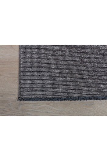 GÜMÜŞSUYU Deco Fashion 14017 Antrasit Antitoz Yıkanabilir Pamuk Polyester Dekoratif Modern Halılar