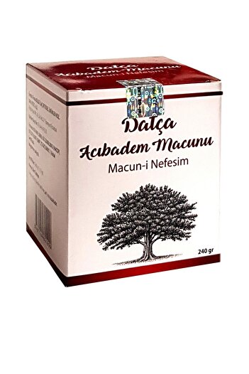 Deva Çiftliği Datça Macun-i Nefesim Acıbadem Macunu 240 gr Acı Badem Macunu E.a.