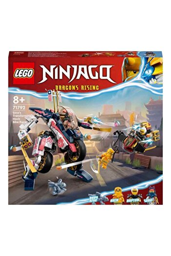 LEGO دراجة نارية روبوتية متغيرة من نينجاجو سورا