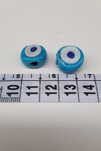Hobigram Beads Assortment Cow Eye Evil Eye Beads Blue Color – Beads, Stylish Design, Women's Accessory – Beads