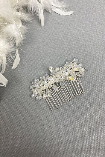 Hobigram Bridal Accessory Aden Scalloped Buckle Bridal Hair Accessory – Bridal Accessory, Stylish Design – Bridal Accesso