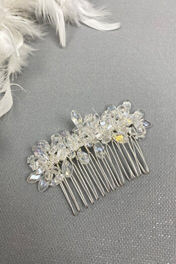 Hobigram Bridal Accessory Aden Scalloped Buckle Bridal Hair Accessory – Bridal Accessory, Stylish Design – Bridal Accesso