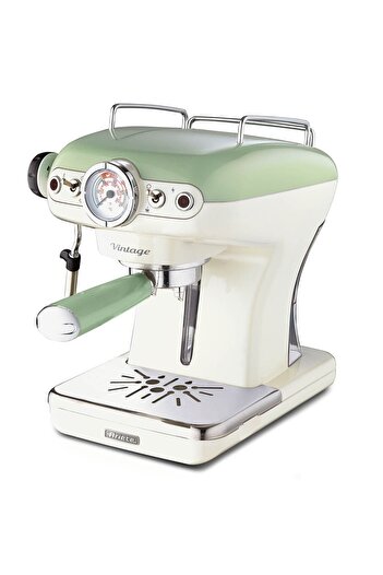 ARIETE Vintage Cappuccino-espresso Makinesi Yeşil