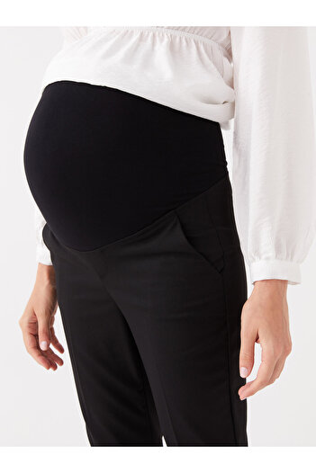 LC Waikiki Slim Fit Maternity Trousers with Abdominal Panel