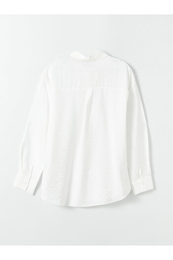 LC Waikiki Long Sleeve Oversize Poplin Women's Shirt