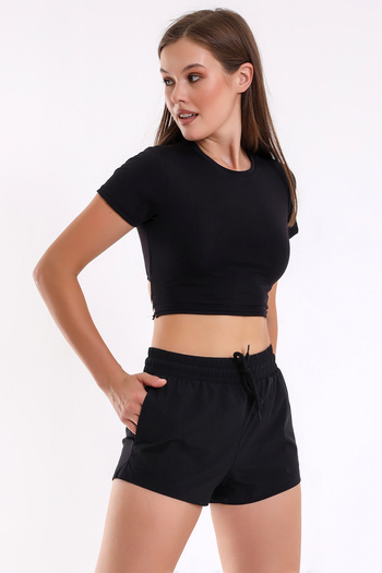 Zula Moda Kadın Basic Koşu / Antreman Şort